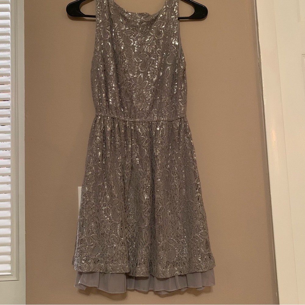 Silver Sparkly Dress